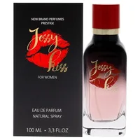 Jessy Kiss Women Eau de Parfum, 100ml, cutie neagră cu buze roșii