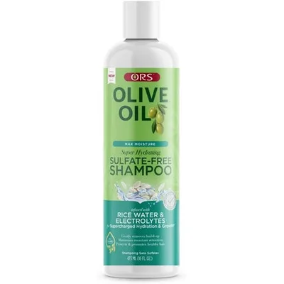 Șampon Ors Olive Oil Max Moisture fără sulfați, Verde, 473ml