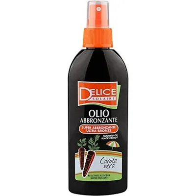 Ulei bronzant, Delice Solaire, morcov negru, 150ml