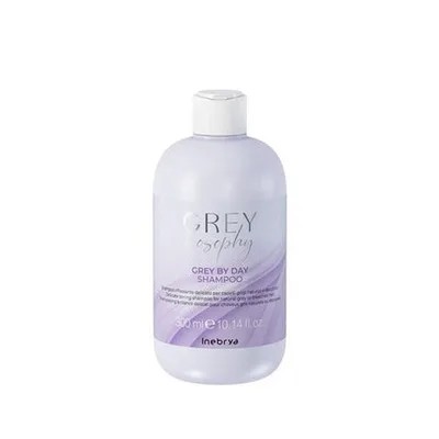 Șampon Inebrya Greylosophy Grey By Day pentru păr cenușiu și argintiu, 300ml