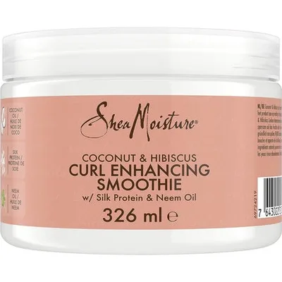 Crema pentru bucle, Shea Moisture, Coconut & Hibiscus, 326ml