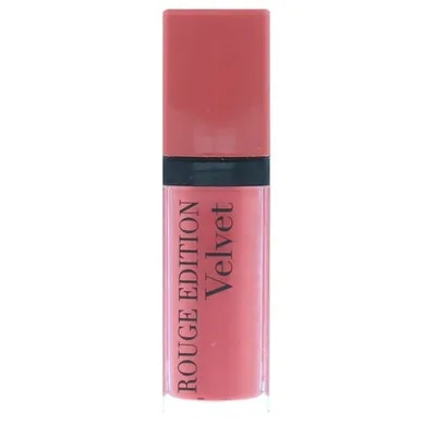 Bourjois Rouge Velvet Edition, ruj lichid mat, culoare Peach Club, volum 6 ml