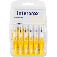 Periuțe interdentare, Interprox, Mini, galben, set 6 bucăți