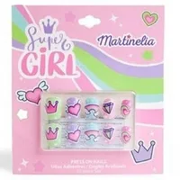 Set stickere unghii, Martinelia, Super Girl, pentru copii