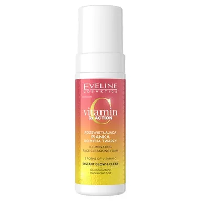 Spumă de curățare Eveline Cosmetics Vitamin C 3x Action, 150ml