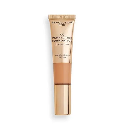Fond de ten Revolution Pro CC Perfecting F5, auriu, SPF 30