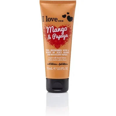 Loțiune de Mâini I Love Originals Mango & Papaya, 75 ml