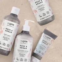 Loțiune pentru Mâini și Corp, I Love Naturals, Rose & Argan, 500 ml