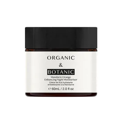 Cremă de noapte, Organic & Botanic, Mandarină, 50ml
