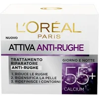 Crema de fata anti-rid, L'Oréal, Active 55+, 50ml
