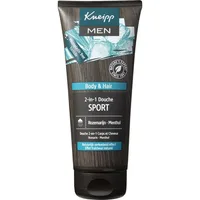 Gel de duș Kneipp, Men, Sport, rozmarin, mentol