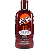 Ulei bronzant, Malibu, SPF 10, 200 ml
