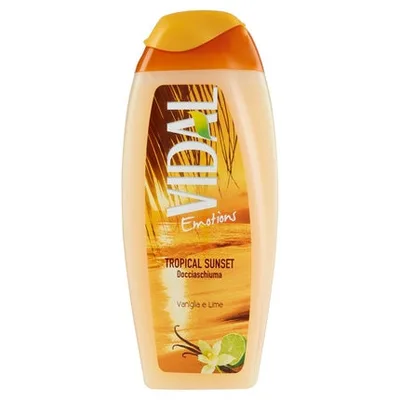 Gel de Duș Vidal Tropical Sunset Vanilie Lime 250ml