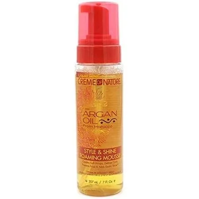 Spumă pentru păr, Creme of Nature, 207 ml