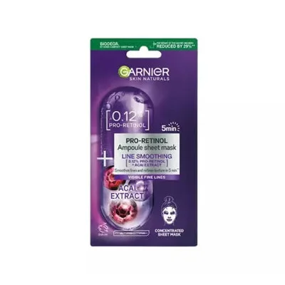 Masca de Fata Anti-Rid, Garnier, Pro-Retinol, 75g