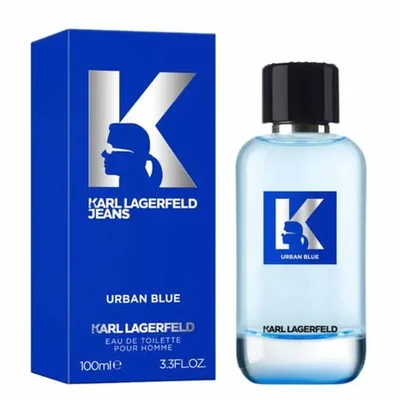 Karl Lagerfeld Jeans Urban Blue, EDT Spray 100ml, albastru
