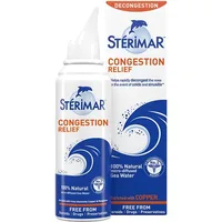 Spray nazal, Stérimar, Congestion Relief, albastru, 100ml