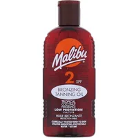 Ulei bronzant, Malibu, SPF 2, 200 ml, cocos