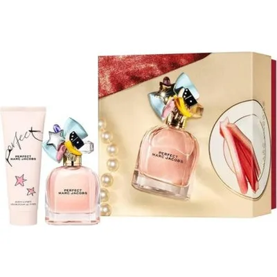 Set cadou Marc Jacobs, Perfect, Eau de Parfum 50ml si Lotiune de corp 75ml