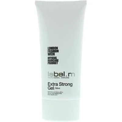 Gel păr label.m Extra Strong 150ml alb