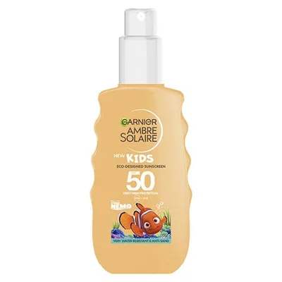 Spray Protector Copii, Garnier, Ambre Solaire SPF 50+, 150 ml