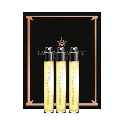 Set Parfum Laurent Mazzone, Trio Ultimate Seduction Oud Extrait De Parfum Unisex, 3 x 15 ml
