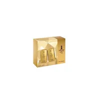 Set Parfum Paco Rabanne 1 Million, 2 x 50ml, Culoare Aurie, Design Geometric