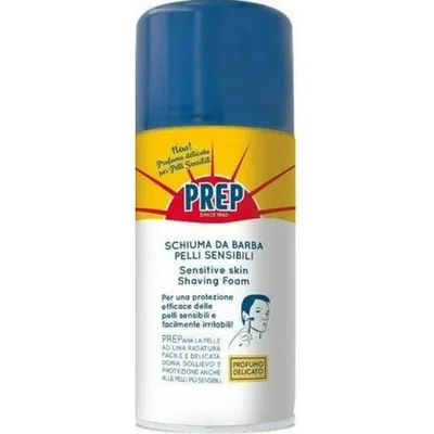 Spumă de ras, Prep, Sensitive Skin, 300ml