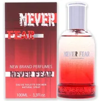 Perfumă pentru bărbați, New Brand Perfumes, Never Fear EDT, 100 ml, roșu