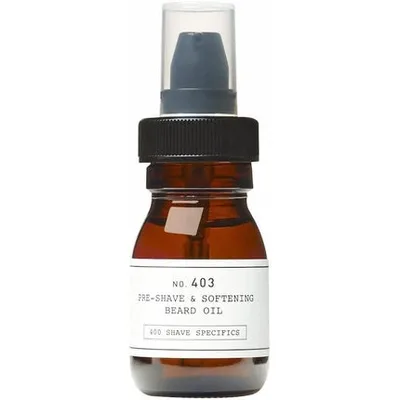 Ulei de barbă DEPOT No. 403, 90ml, ambalaj sticlă maro, dozator spray