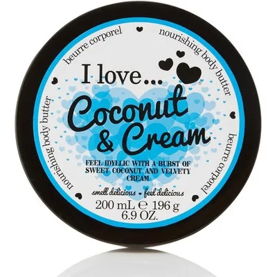 Butter de corp I Love Coconut & Cream, 200 ml