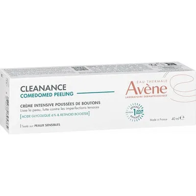 Cremă de peeling intensiv Avène Cleanance Comedomed pentru piele cu acnee, 40ml