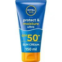 Cremă de protecție solară, Nivea, Protect & Moisture Ultra, SPF 50+, 150 ml