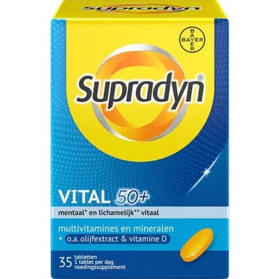 Supliment vitamine Supradyn Vital 50+, 35 tablete