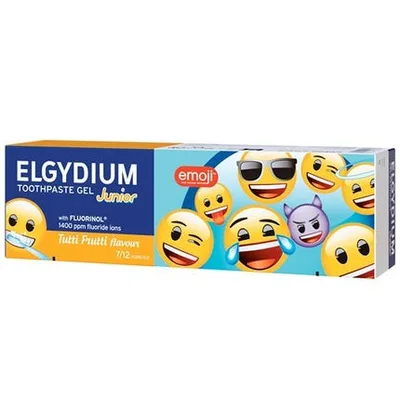 Pastă de dinți Elgydium Junior Emoji Tutti Frutti, 50ml