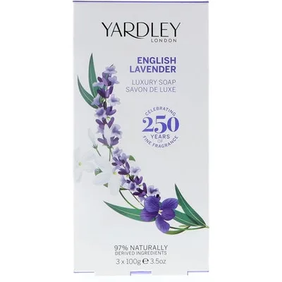 Săpunuri, Yardley London, English Lavender, 3x100g