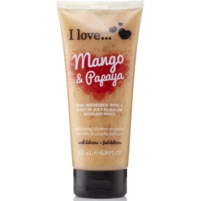 Gel de duș I Love Originals Mango & Papaya cu ulei de migdale, 200 ml
