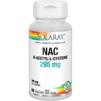 Supliment NAC, Solaray, 295mg, 60 VegCapsule