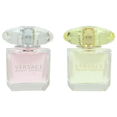 Set cadou parfum, Versace, Yellow Diamond 30ml + Bright Crystal 30ml