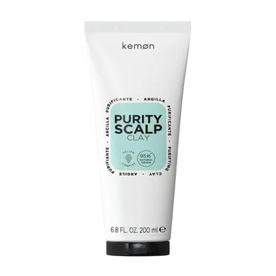 Tratament Scalp, Kemon, Purity Clay, argilă, alb