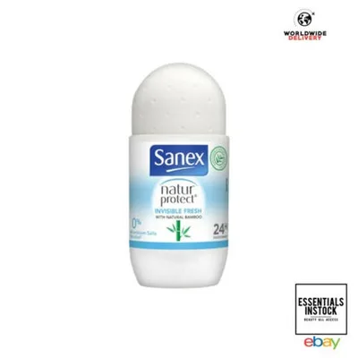 Deodorant roll-on, Sanex, Bamboo Invisible, 50ml