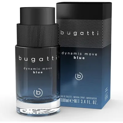 Eau de Toilette, Bugatti, Dynamic Move, albastru, 100ml