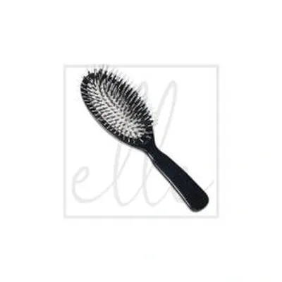 Perie Păr Rotundă Acca Kappa Plastica Top Large, Culoare Neagră