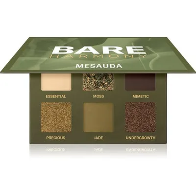 Fard de pleoape Mesauda Milano Bare Harmony, Hidden Green, 6g