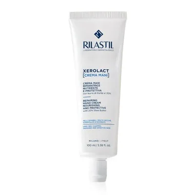 Crema maini Rilastil Xerolact, shea, piele uscata, 100ml