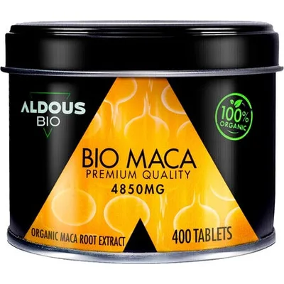 Supliment, Aldous Labs, Bio Maca 400 tablete, organic