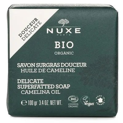 Săpun corp Nuxe organic cu ulei de camelină, 100g
