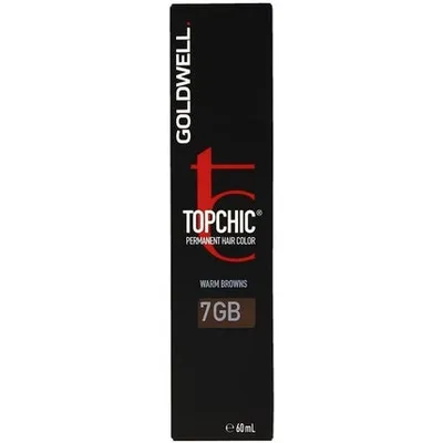 Vopsea de păr permanentă, Goldwell, Topchic 7Gb, Sahara Blond Bej