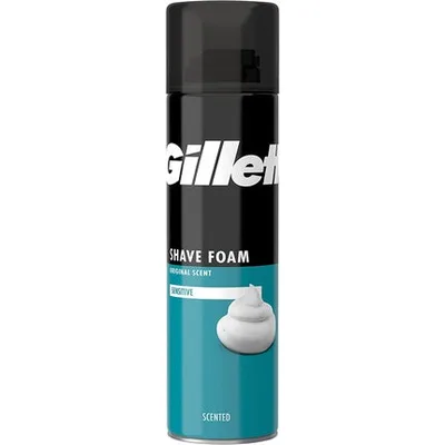 Spumă de ras, Gillette, Sensitive Basis, 200ml