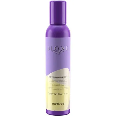Spumă pentru păr, Inebrya, No Yellow, 250ml